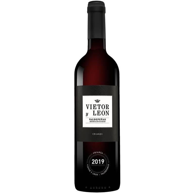 Vietor y Leon Crianza 2019  0.75L 13% Vol. Rotwein Trocken aus Spanien