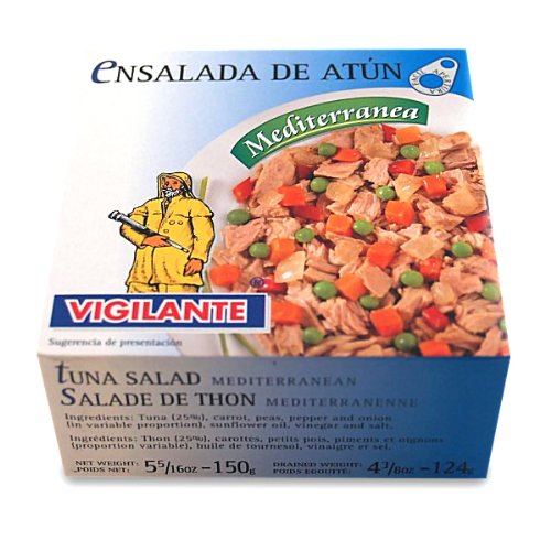Thunfischsalat Mediterranea / Ensalada de atún Mediterranea - 124gr von Vigilante
