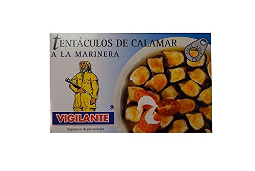 Tintenfischtentakeln in Marinaden Sauce / Tentáculos de calamar a la marinera - 115 gr von Vigilante