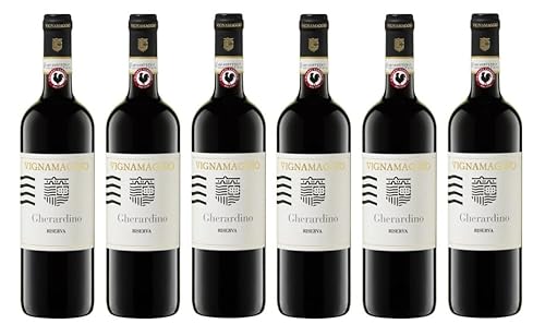6x 0,75l - Vignamaggio - Gherardino - Chianti Classico Riserva D.O.C.G. - Toscana - Italien - Rotwein trocken von Vignamaggio