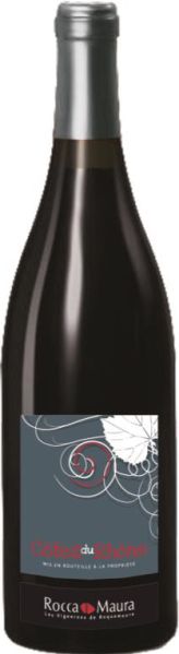 Vignerons de Roquemaure Cotes du Rhone rouge AOC Jg. 2021 Cuvee aus 55 Proz. Grenache, 35 Proz. Syrah, 5 Proz. Cinsault, 5 Proz. Carignan