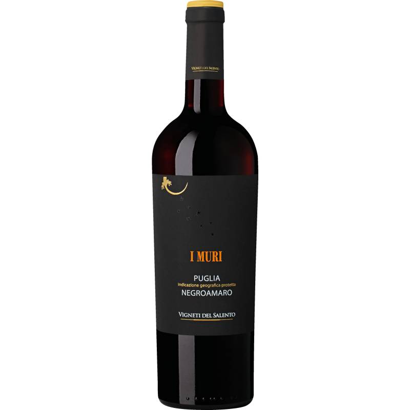 I Muri Negroamaro, Puglia IGP, Apulien, 2024, Rotwein von Vigneti del Salento s.r.l. - Manduria (TA) - Italy