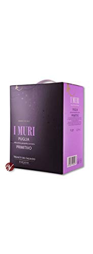 BIB Primitivo Puglia I Muri IGP 5 Liter V.Salento von Vigneti del Salento