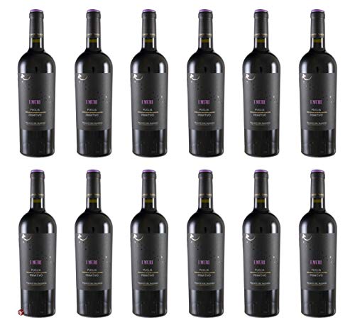 Primitivo Puglia I Muri IGP 2022 (12 Fl x 0.75 L) V.Salento von Vigneti del Salento