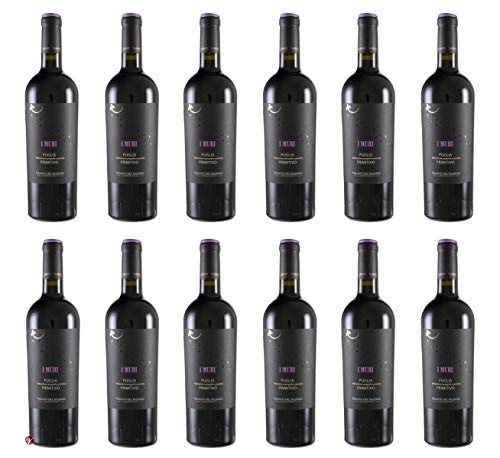 Primitivo Puglia I Muri IGP 2022 (12 Fl x 0.75 L) V.Salento von Vigneti del Salento