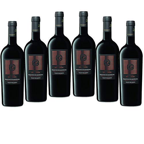 Primitivo di Manduria DOC Vigne Vecchie Leggenda 2016 (6 x 0,75 l) von Vigneti del Salento