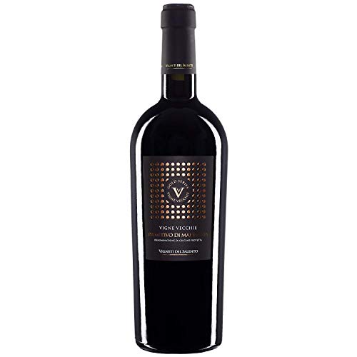 Primitivo di Manduria DOC Vigne Vecchie Leggenda 2019 (1 x 0,75L Flasche) von Farnese
