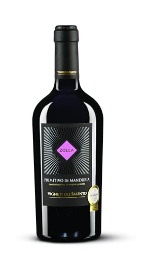 Vigneti Del Salento Zolla Primitivo Di Manduria Dop 2020 - Rotwein, Italien, Trocken, 0,75l von Vigneti del Salento