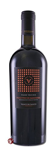 Vigneti del Salento 2016 Primitivo di Manduria DOP 'Vigne Vecchie' 0.75 Liter von Vigneti del Salento