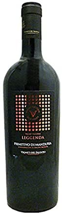 Vigneti del Salento Vigne Vecchie Leggenda Primitivo di Manduria 2018 0,75 Liter von Vigneti del Salento