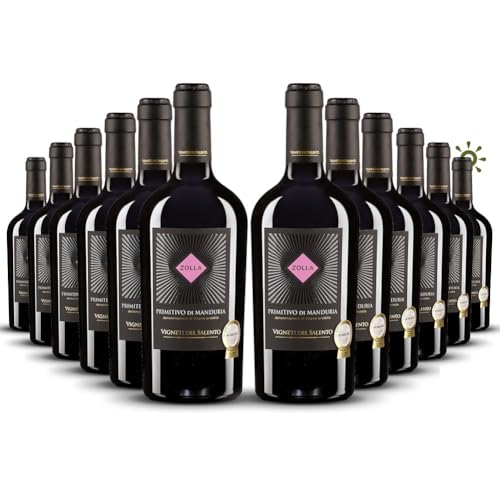 Vigneti del Salento Zolla Primitivo di Manduria 2020 (12 x 0.75 l) von Vigneti del Salento