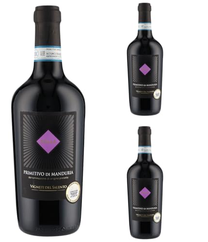 Vigneti del Salento Zolla Primitivo di Manduria 2020 (3 x 0.75 l) von Vigneti del Salento