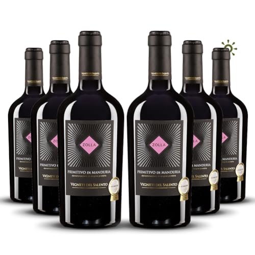 Vigneti del Salento Zolla Primitivo di Manduria 2020 (6 x 0.75 l) von Vigneti del Salento