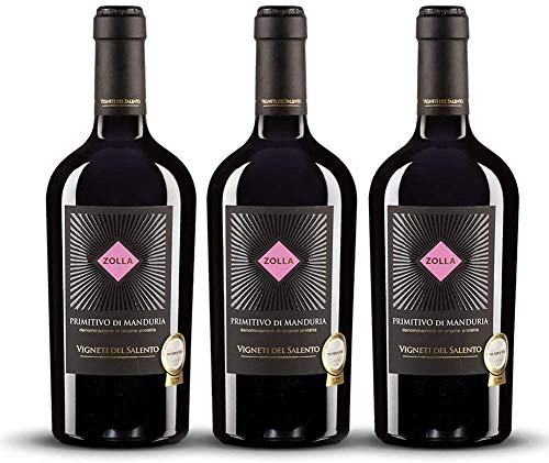 Vigneti del Salento Zolla Primitivo di Manduria 2020 (3 x 0.75 l) von Vigneti del Salento