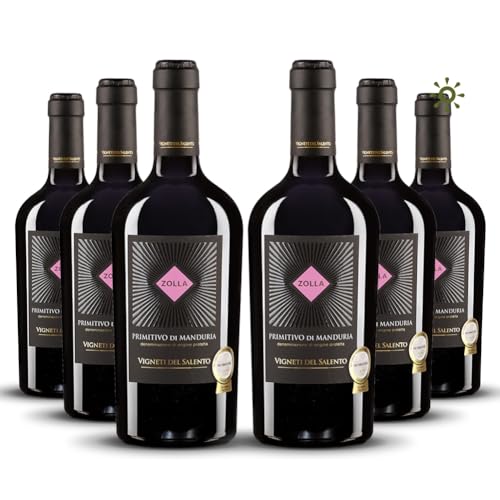 Vigneti del Salento Zolla Primitivo di Manduria 2020 (6 x 0.75 l) von Vigneti del Salento