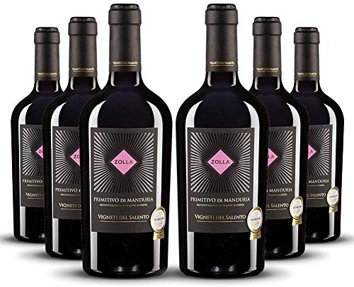 Vigneti del Salento Zolla Primitivo di Manduria 2020 (6 x 0.75 l) von Vigneti del Salento