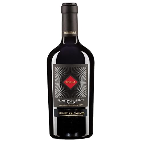 Zolla Primitivo Merlot Puglia IGP Vigneti Del Salento (1 flasche 75 cl.) von Vigneti del Salento