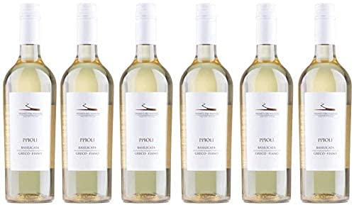 6er Vorteilspaket Pipoli Greco Fiano Basilicata IGP 2023 | Vigneti del Volture | Weißwein aus Italien von Vigneti del Volture