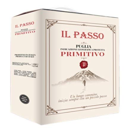 Rotwein Il Passo Puglia Primitivo 5,0 Liter von Vigneto del Salanto Farnese