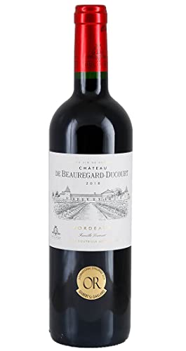 Château de Beauregard-Ducourt Bordeaux Rouge 2019 | Rotwein | Bordeaux – Frankreich | 1 x 0,75 Liter von Vignobles Ducourt