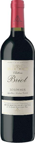 Vignobles Ducourt Chateau Briot Rouge Jg. 2018 Cuvee aus 75 Proz. Cabernet Sauvignon, 25 Proz. Merlot