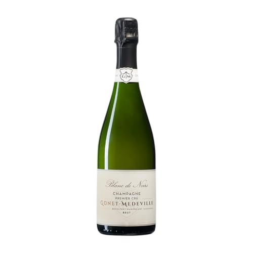 Gonet-Médeville Blanc de Noirs Premier Cru Spätburgunder Brut Champagne 75 cl Weißer Sekt Gonet-Médeville Blanc de Noirs Premier Cru Spätburgunder Brut Champagne 75 cl Weißer Sekt von Vignobles Julie & Xavier Gonet-Médeville