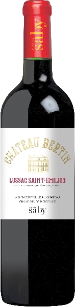 Vignobles Saby Chateau Bertin AOC Lussac Saint Emilion Jg. 2020 12 Monate in Eichenbarriques gereift