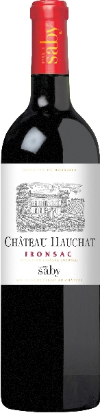 Vignobles Saby Chateau Hauchat AOC Fronsac Jg. 2019 12 Monate in Eichenbarriques gereift von Vignobles Saby