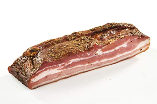 Bauchspeck/Pancetta geräuchert - 350g Stück aus Südtirol - italienischer Bacon - Spezialität von Viktor Kofler/Lana von BAVAREGOLA