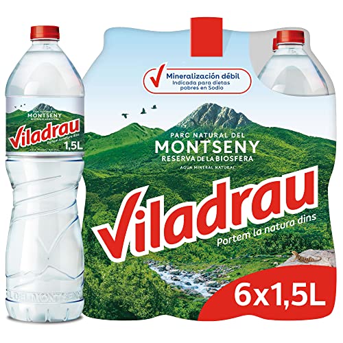 Viladrau Aqua Mineral Natural Wasserflasche, 6 x 1,50 l Viladrau Aqua Mineral Natural Wasserflasche, 6 x 1,50 l von Viladrau