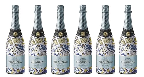 6x 0,75l - Vilarnau - Cava - Brut Reserva - Cava D.O.P. - Spanien - Schaumwein brut von Vilarnau