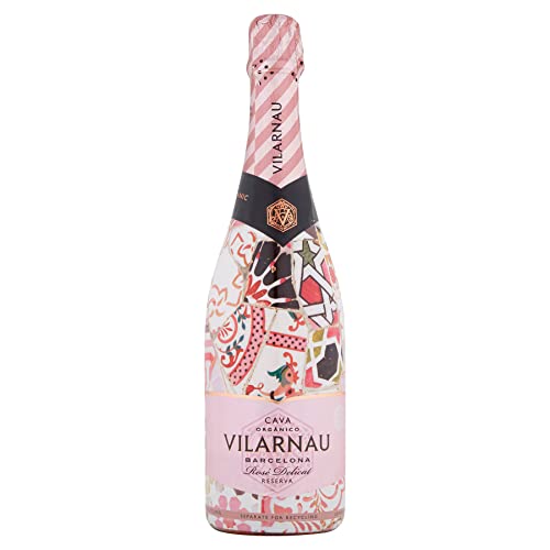 Cava Rose Vilarnau Brut Schaumwein mit 12% Vol. (0,75l Flasche) von Vilarnau