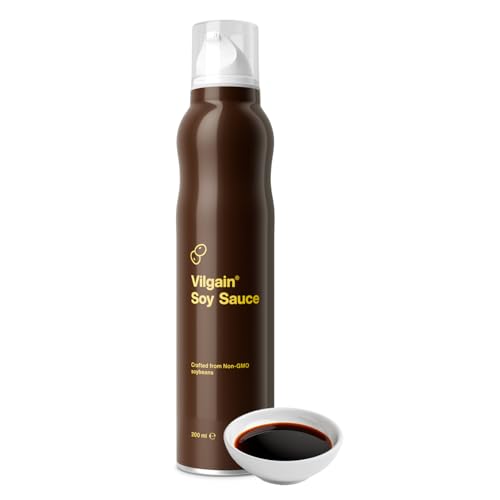 Vilgain Sojasauce Spray | GMO- & glutenfrei, kalorienarm, optimale Dosierung | Aus niederländischen Sojabohnen, ohne Weizen | Ideal für Salate & Fleisch | BRC-zertifiziert, 200 ml Vilgain Sojasauce Spray | GMO- & glutenfrei, kalorienarm, optimale Dosierung | Aus niederländischen Sojabohnen, ohne Weizen | Ideal für Salate & Fleisch | BRC-zertifiziert, 200 ml von Vilgain