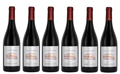 6x 0,75l - 2023er - Villa Chiòpris - Cabernet Sauvignon - Friuli Grave D.O.P. - Friaul - Italien - Rotwein trocken 6x 0,75l - 2023er - Villa Chiòpris - Cabernet Sauvignon - Friuli Grave D.O.P. - Friaul - Italien - Rotwein trocken von Villa Chiòpris
