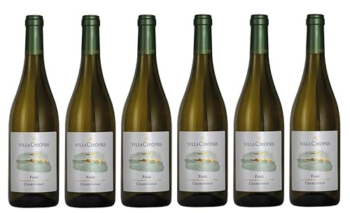 6x 0,75l - 2023er - Villa Chiòpris - Chardonnay - Friuli D.O.P. - Friaul - Italien - Weißwein trocken 6x 0,75l - 2023er - Villa Chiòpris - Chardonnay - Friuli D.O.P. - Friaul - Italien - Weißwein trocken von Villa Chiòpris