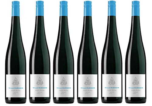 6x 0,75l - Villa Huesgen - Blauschiefer - Riesling - Qualitätswein Mosel - Deutschland - Weißwein trocken von Villa Huesgen