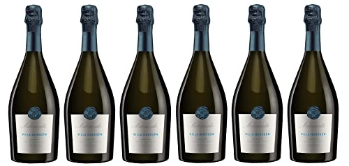 6x 0,75l - Villa Huesgen - Mademoiselle - Rieslingsekt Brut - Méthode traditionelle - Mosel - Deutschland - weißer Qualitätsschaumwein trocken von Villa Huesgen