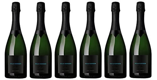 6x 0,75l - Villa Huesgen - Wiltinger Scharzberg - Rieslingsekt - Brut - Mosel - Deutschland - weißer Qualitätsschaumwein trocken von Villa Huesgen