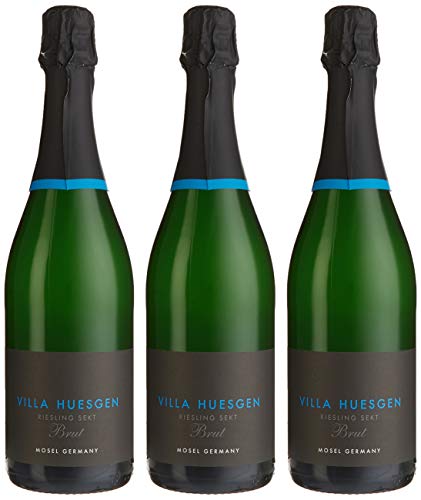 Villa Huesgen Riesling Sekt Brut Wiltinger Scharzberg Sekt (3 x 0.75 l) von Villa Huesgen