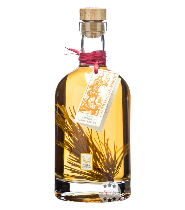 Villa Laviosa Grappa Cirmolo Zirbengrappa 0,7L (40 % Vol., 0,7 Liter) von Villa Laviosa