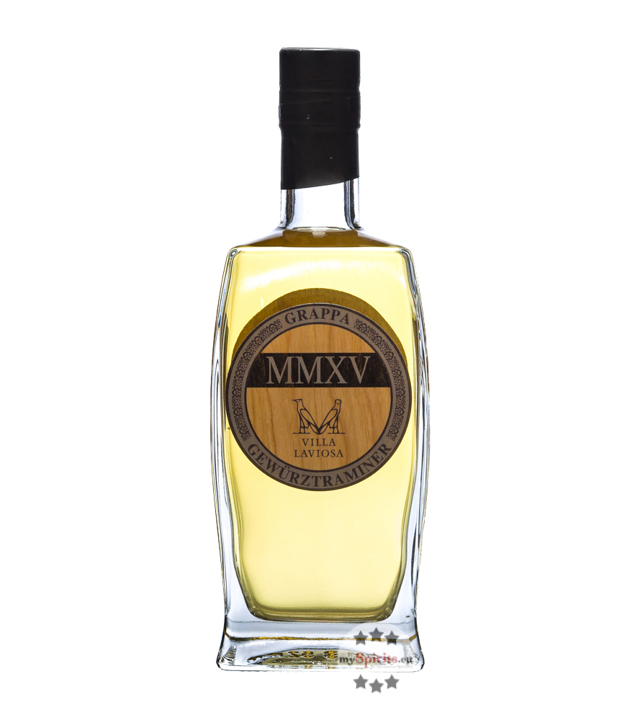 Villa Laviosa Grappa MMXV Gewürztraminer Invecchiata  (41 % vol., 0,5 Liter) von Villa Laviosa