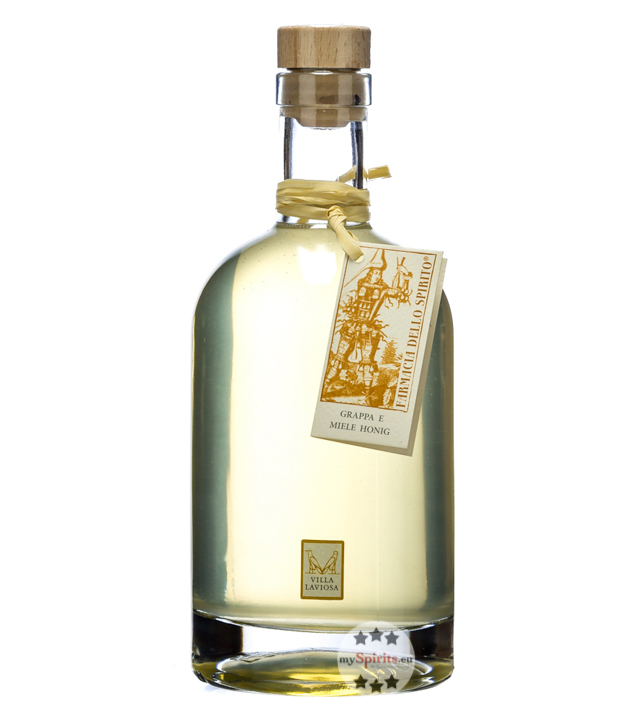 Villa Laviosa Miele Schnaps mit Honig & Grappa 0,7L (40 % vol., 0,7 Liter) von Villa Laviosa