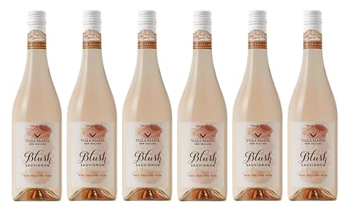 6x 0,75l - 2022er - Villa Maria - Blush - Sauvignon - Marlborough - Neuseeland - Rosé-Wein trocken 6x 0,75l - 2022er - Villa Maria - Blush - Sauvignon - Marlborough - Neuseeland - Rosé-Wein trocken von Villa Maria