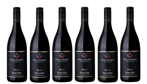6x 0,75l - Villa Maria - Reserve - Pinot Noir - Marlborough - Neuseeland - Rotwein trocken von Villa Maria