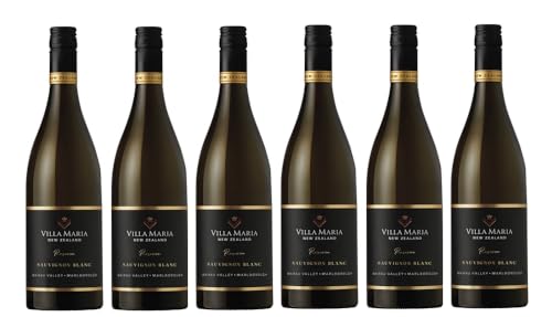 6x 0,75l - Villa Maria - Reserve - Sauvignon Blanc - Wairau Valley/Marlborough - Neuseeland - Weißwein trocken von Villa Maria