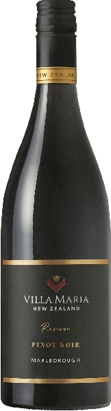Villa Maria Reserve Pinot Noir Jg. 2020 14 Monate in französischen Eichenholzfässern gereift
