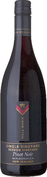 Villa Maria Seddon Single Vineyard Pinot Noir Jg. 2019-20 14 Monate in französischen Eichenholzbarriques gereift von Villa Maria