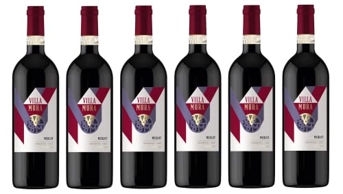 6x 0,75l - Villa Mura - Merlot - Veneto I.G.P. - Italien - Rotwein trocken von Villa Mura