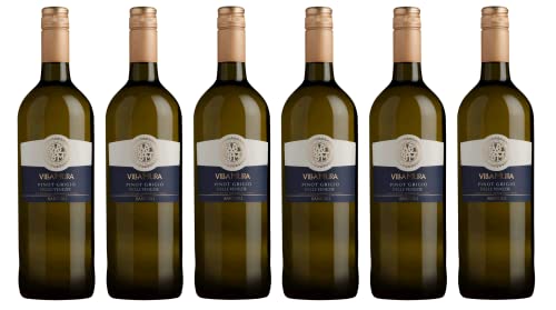 6x 1,0l - Villa Mura - Pinot Grigio delle Venezie I.G.P. - Veneto - Italien - Weißwein trocken von Villa Mura