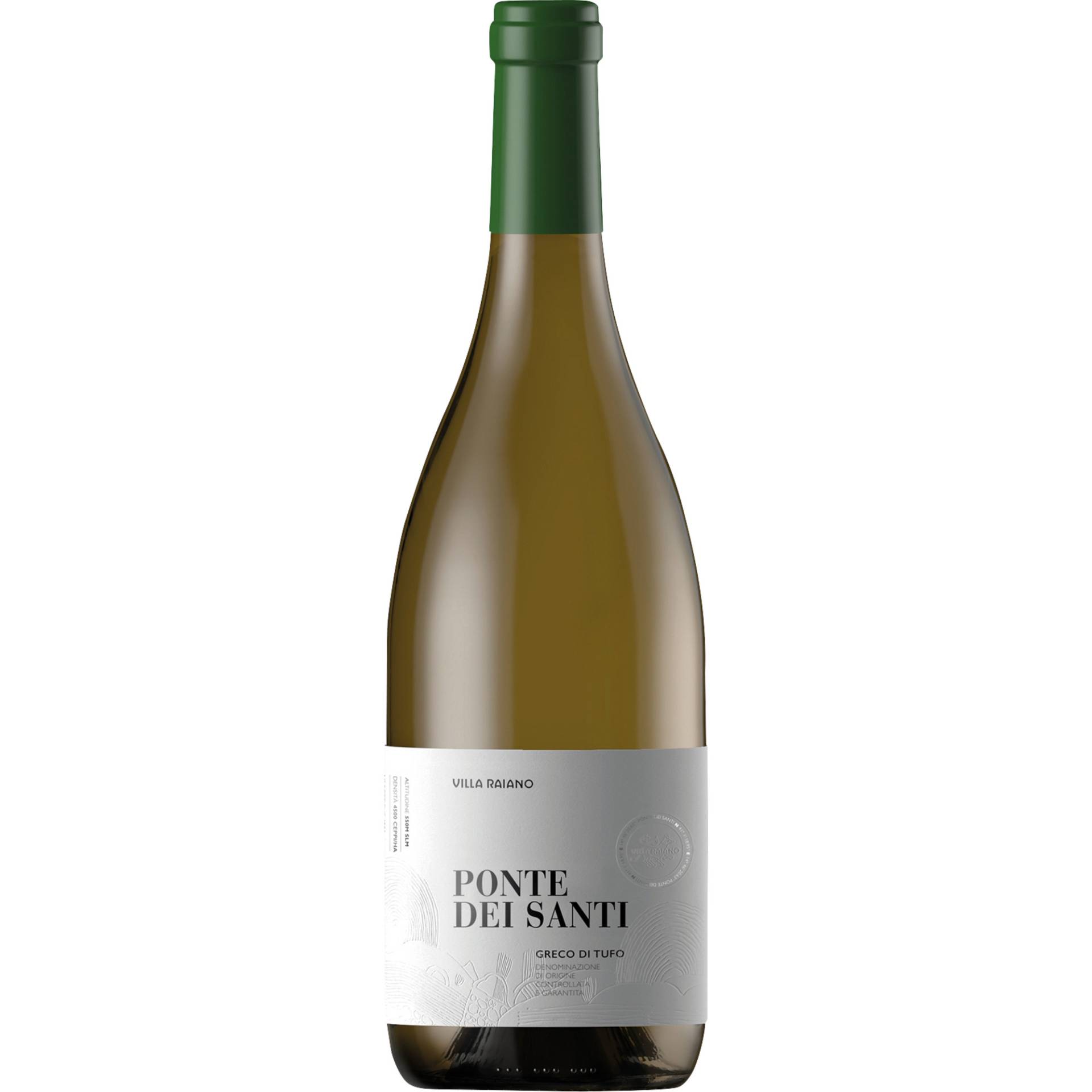 Ponte dei Santi, Greco di Tufo DOCG, Kampanien, 2022, Weißwein Ponte dei Santi, Greco di Tufo DOCG, Kampanien, 2022, Weißwein von Villa Raiano, IT-83020 San Michele di Serino
